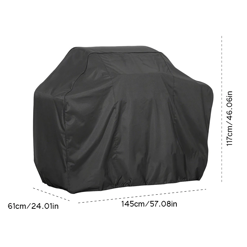 One Black Barbecue Grill Cover Waterproof Dustproof Gas Grill Protective Grill Cover Storage Bag Anti-Aging For Outdoor Camping
One Black Barbecue Grill Cover Waterproof Dustproof Gas Grill Protective Grill Cover Storage Bag Anti-Aging For Outdoor Camping