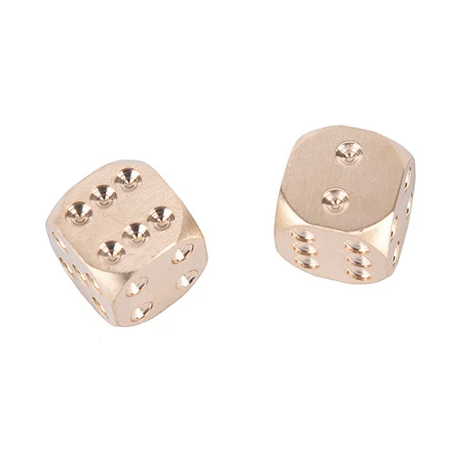 New Gold Brass Solid Dice Manual Grinding Bar Creative Dice Toys Game Entertainment Accessories 13mm
New Gold Brass Solid Dice Manual Grinding Bar Creative Dice Toys Game Entertainment Accessories 13mm