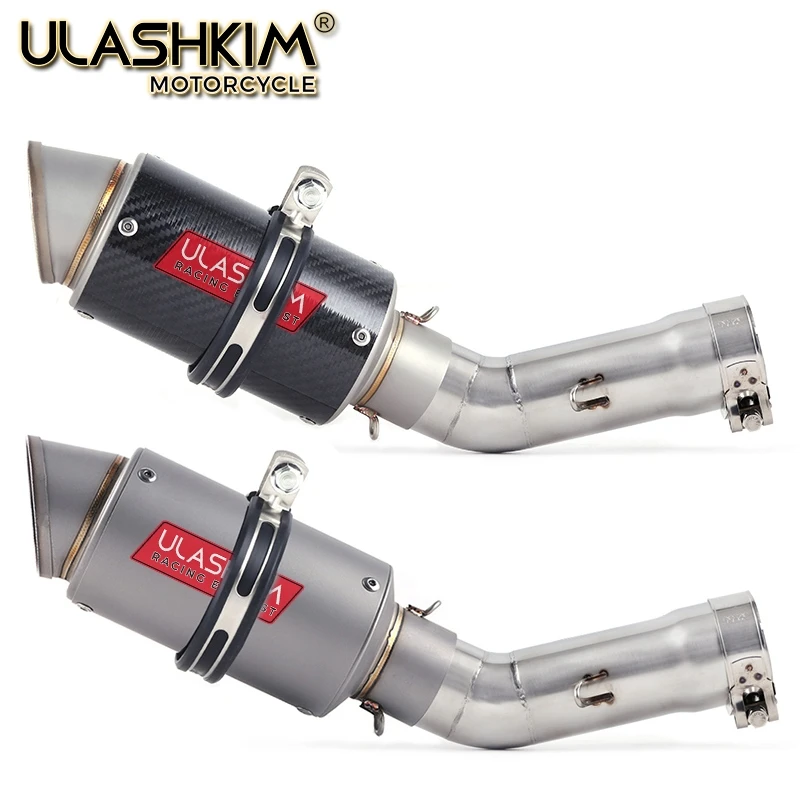 Motorcycle Full System Muffler Escape Exhaust Middle Link Pipe Accessories Slip On For Yamaha Fazer FZ8 FZ8N FZ800 2010 to 2015
Motorcycle Full System Muffler Escape Exhaust Middle Link Pipe Accessories Slip On For Yamaha Fazer FZ8 FZ8N FZ800 2010 to 2015