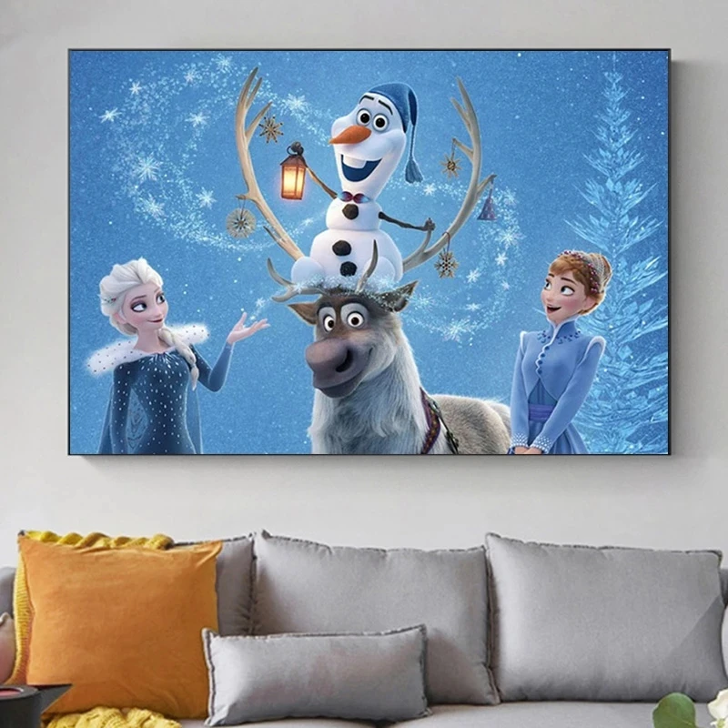 Modular Canvas Painting Frozen Cartoon Home Decor Pictures Disney Princess Modern Print Poster For Living Room Wall Art No Frame
Modular Canvas Painting Frozen Cartoon Home Decor Pictures Disney Princess Modern Print Poster For Living Room Wall Art No Frame