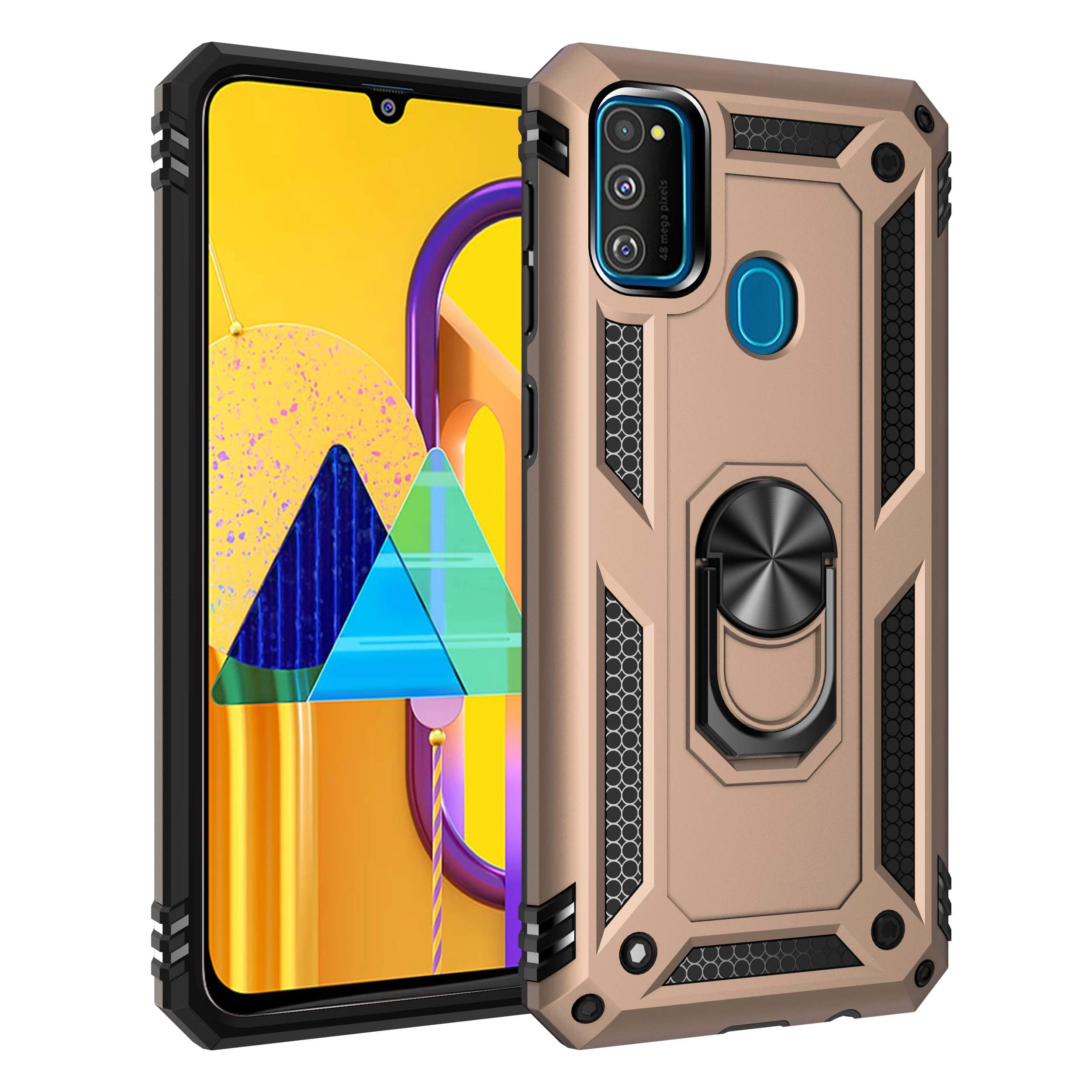 Phone Case For Samsung Galaxy M30S M21 M31 A01 M01 Core M31S M51 M02 Luxury Armor Anti Fall Bring Magnetic Bracket PC Back Cover
Phone Case For Samsung Galaxy M30S M21 M31 A01 M01 Core M31S M51 M02 Luxury Armor Anti Fall Bring Magnetic Bracket PC Back Cover
