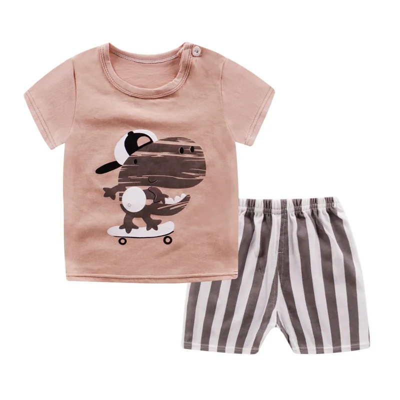 6 M-4years T-shirt Children Boys Girls Tees Pants Lovely Printing Tees Pants for Baby Kids Toddler Cotton Clothes
6 M-4years T-shirt Children Boys Girls Tees Pants Lovely Printing Tees Pants for Baby Kids Toddler Cotton Clothes