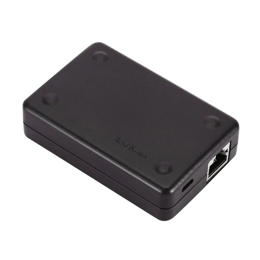 2 Port Network Switch Box Dual 2 Way Port HUB Ethernet Sharing Adapter Switcher for Computer PC 
2 Port Network Switch Box Dual 2 Way Port HUB Ethernet Sharing Adapter Switcher for Computer PC