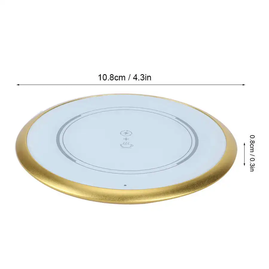 Coffee Mugs Warmer Wireless Charge Cup Warmer Office Milk Tea Water 55 Degree Thermostatic Heating Mug Coaster Pad
Coffee Mugs Warmer Wireless Charge Cup Warmer Office Milk Tea Water 55 Degree Thermostatic Heating Mug Coaster Pad
