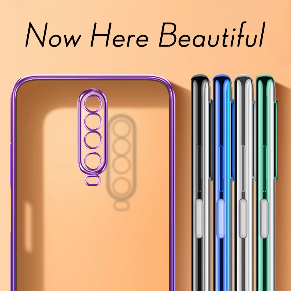 Clear Fashion Plating Case for Xiaomi POCO X2 F2 Pro Soft TPU Luxury Phone Back Cover POCOX2 F2Pro Transparent Camera Protective
Clear Fashion Plating Case for Xiaomi POCO X2 F2 Pro Soft TPU Luxury Phone Back Cover POCOX2 F2Pro Transparent Camera Protective