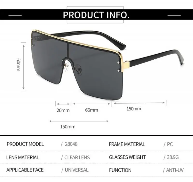 Metal Frame UV400 Cycling Sunglasses Adult Outdoor Anti-peeping Integrated Goggles Bike Glass
Metal Frame UV400 Cycling Sunglasses Adult Outdoor Anti-peeping Integrated Goggles Bike Glass