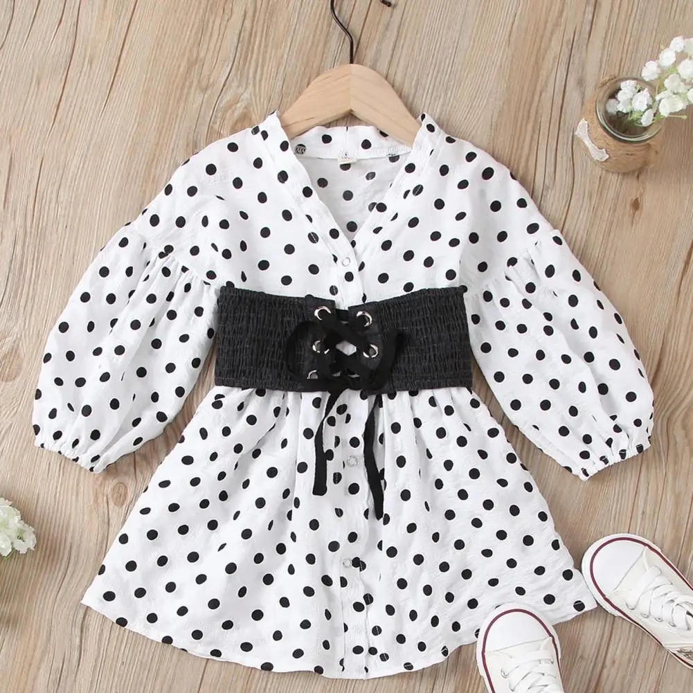 Fashionable Open Front Girls Dress Small with Buttons Soft Lovely A-line Cool Elastic Waistband Children Dress for Going Out
Fashionable Open Front Girls Dress Small with Buttons Soft Lovely A-line Cool Elastic Waistband Children Dress for Going Out
