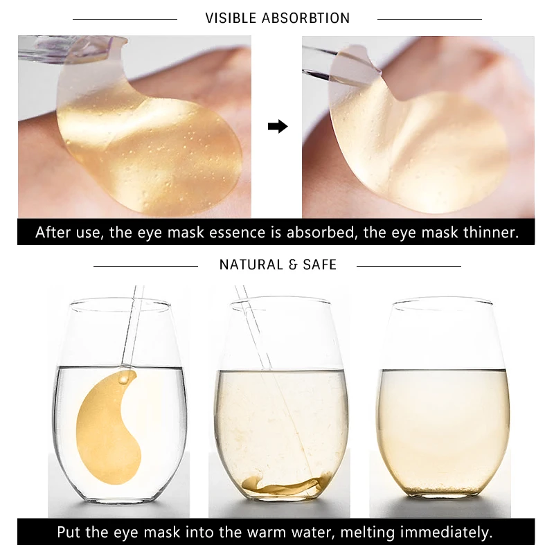 OMY LADY Collagen Crystal Eye Mask Gel Eye Patches Anti Wrinkles Anti Age Remover Dark Circles Sleep Mask Moisturizing Gel 60pcs
OMY LADY Collagen Crystal Eye Mask Gel Eye Patches Anti Wrinkles Anti Age Remover Dark Circles Sleep Mask Moisturizing Gel 60pcs