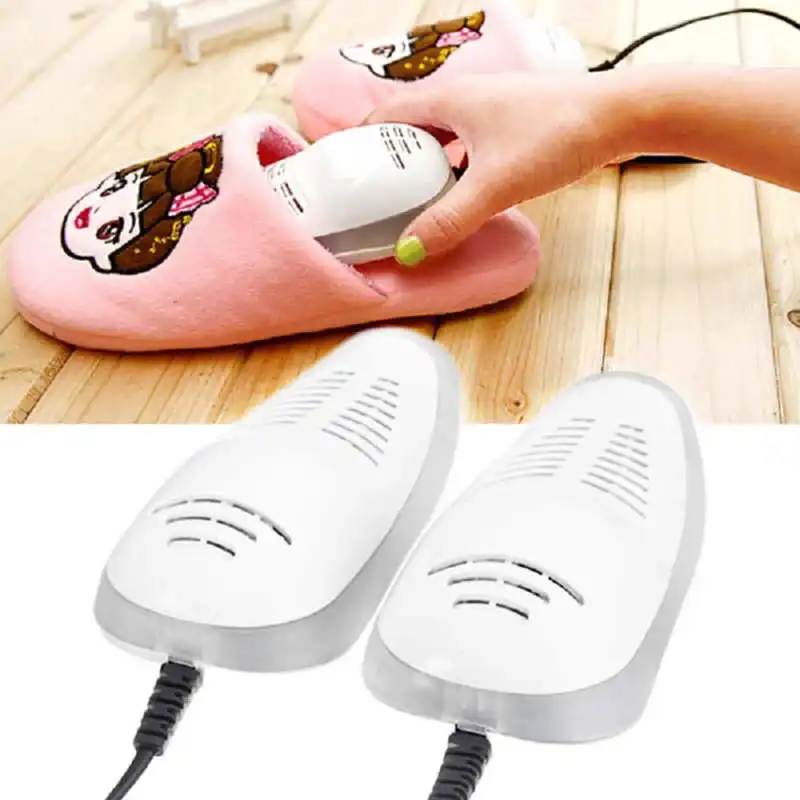 Electric UV Shoe Dryer Heater Deodorizer Dehumidify Device Shoe Warmer Shoes Drying Machine CN Plug 220V 
Electric UV Shoe Dryer Heater Deodorizer Dehumidify Device Shoe Warmer Shoes Drying Machine CN Plug 220V