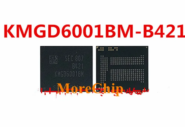 KMGD6001BM B421 EMCP32 + 4 памяти на носителе eMMC LPDDR3 32 Гб ИС флэш NAND чип BGA221 пайки булавки с