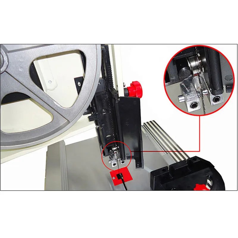 9 inches Band Saw Small Sawing Machine Household Desktop Multifunction Metal Cutting Jigsaw Woodworking Beads Cutting Machine
9 inches Band Saw Small Sawing Machine Household Desktop Multifunction Metal Cutting Jigsaw Woodworking Beads Cutting Machine