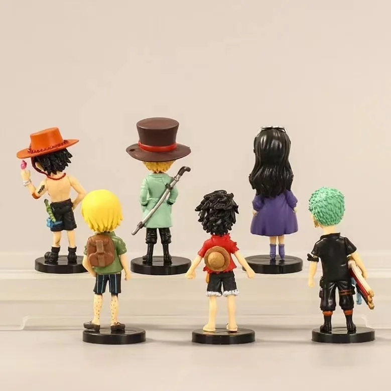 Экшн-фигурка Luffy Sanji Boa Hancock Ace Roronoa Zoro из ПВХ коллекционные модели игрушек 6