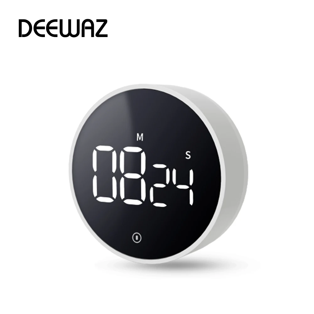 DEEWAZ Magnetic Digital Kitchen Timer for Cooking Shower Study Stopwatch Clock Electronic Mechanical Countdown Time
DEEWAZ Magnetic Digital Kitchen Timer for Cooking Shower Study Stopwatch Clock Electronic Mechanical Countdown Time
