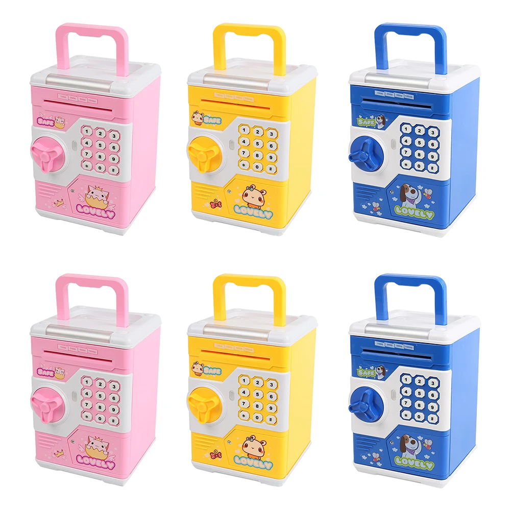 Electronic Password Bank ATM Money Boxes Cash Coin Automatic Deposit Banknote Money Saving Machine ATM Bank Box Christmas Gifts
Electronic Password Bank ATM Money Boxes Cash Coin Automatic Deposit Banknote Money Saving Machine ATM Bank Box Christmas Gifts