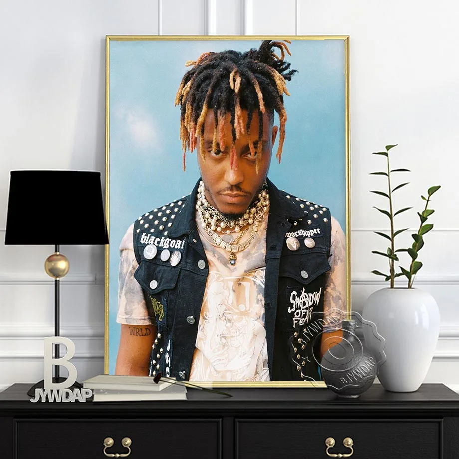 Canvas Painting Music Rapper Singer Star New Juice WRLD Modern Poster Prints Art Home Decor Living Room Sofa Wall Decor Picture
Canvas Painting Music Rapper Singer Star New Juice WRLD Modern Poster Prints Art Home Decor Living Room Sofa Wall Decor Picture