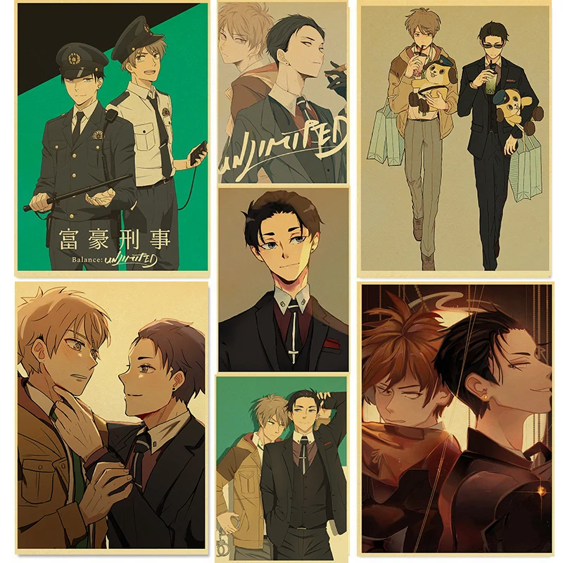 Classic Anime BalanceUNLIMITED Posters Retro Kraft Paper Poster Bar Room Decoration Painting Art Wall Sticker Picture
Classic Anime BalanceUNLIMITED Posters Retro Kraft Paper Poster Bar Room Decoration Painting Art Wall Sticker Picture