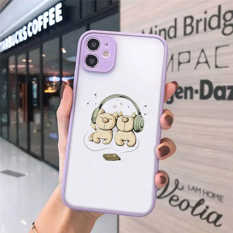 Music-loving animals owl cute cartoon Phone Cases matte transparent For iphone 7 8 11 12 plus mini x xs xr pro max cover
Music-loving animals owl cute cartoon Phone Cases matte transparent For iphone 7 8 11 12 plus mini x xs xr pro max cover