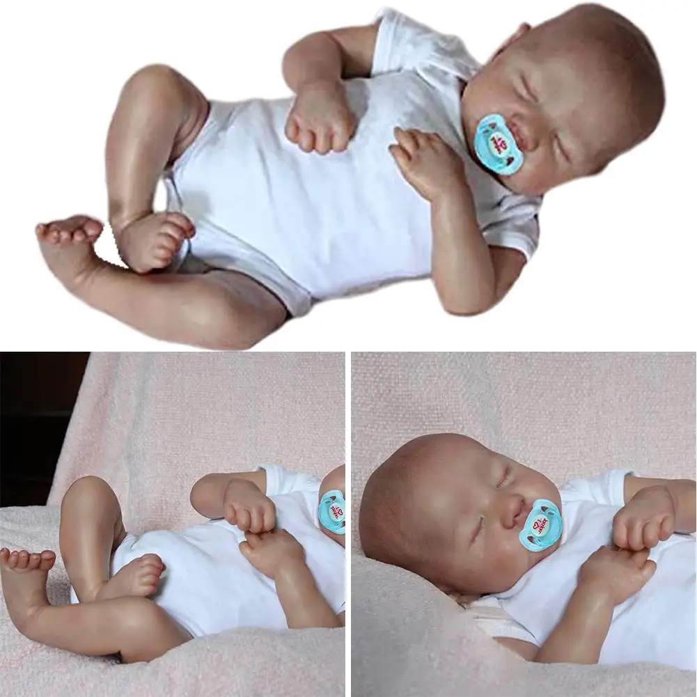 19 Inch Reborn Dolls Baby Lifelike Boy Baby Dolls Soft Silicone Baby Real Doll Boy Reborn Boy Collectible Art Dolls
19 Inch Reborn Dolls Baby Lifelike Boy Baby Dolls Soft Silicone Baby Real Doll Boy Reborn Boy Collectible Art Dolls