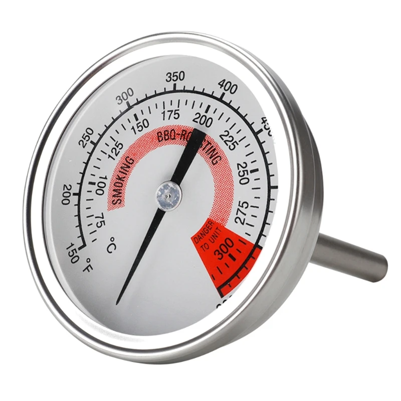 50LB BBQ Thermometer Gauge Charcoal Grill Pit Smoker Temperature Gauge Home Outdoor Barbeque Metal Thermometer w/ Fahrenheit
50LB BBQ Thermometer Gauge Charcoal Grill Pit Smoker Temperature Gauge Home Outdoor Barbeque Metal Thermometer w/ Fahrenheit