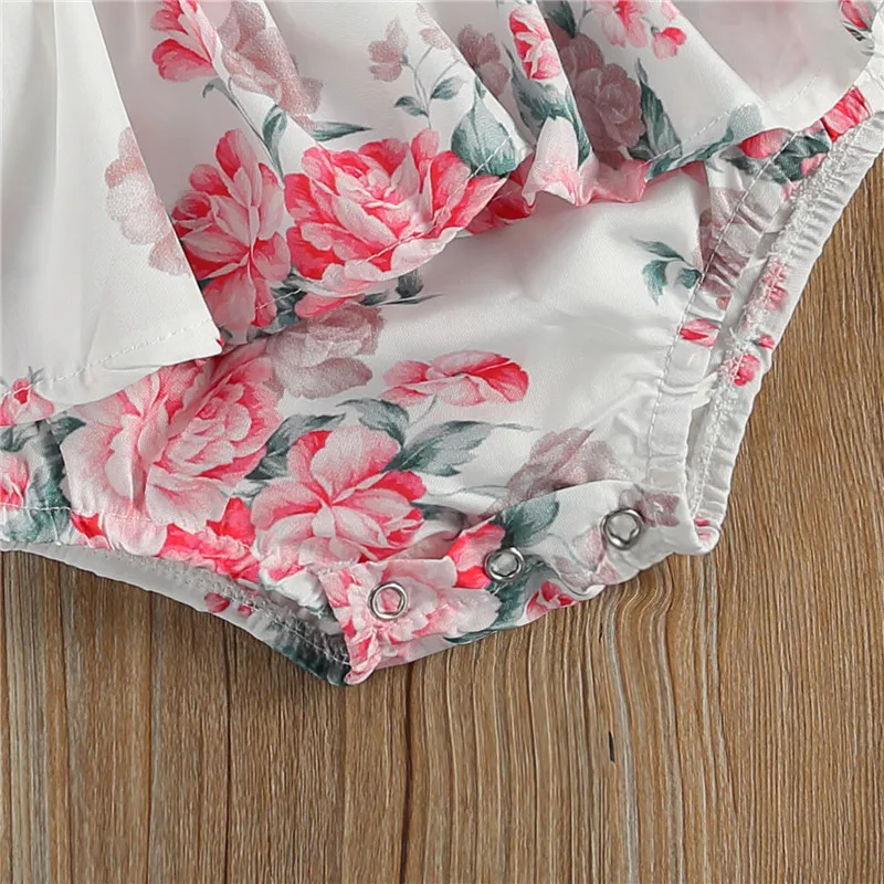 0-24M 2Pcs Baby Girls Summer Outfits, Cute Floral Print Tied Strappy Sling Dress Romper + Bow Hairband Suit for Toddlers 
0-24M 2Pcs Baby Girls Summer Outfits, Cute Floral Print Tied Strappy Sling Dress Romper + Bow Hairband Suit for Toddlers
