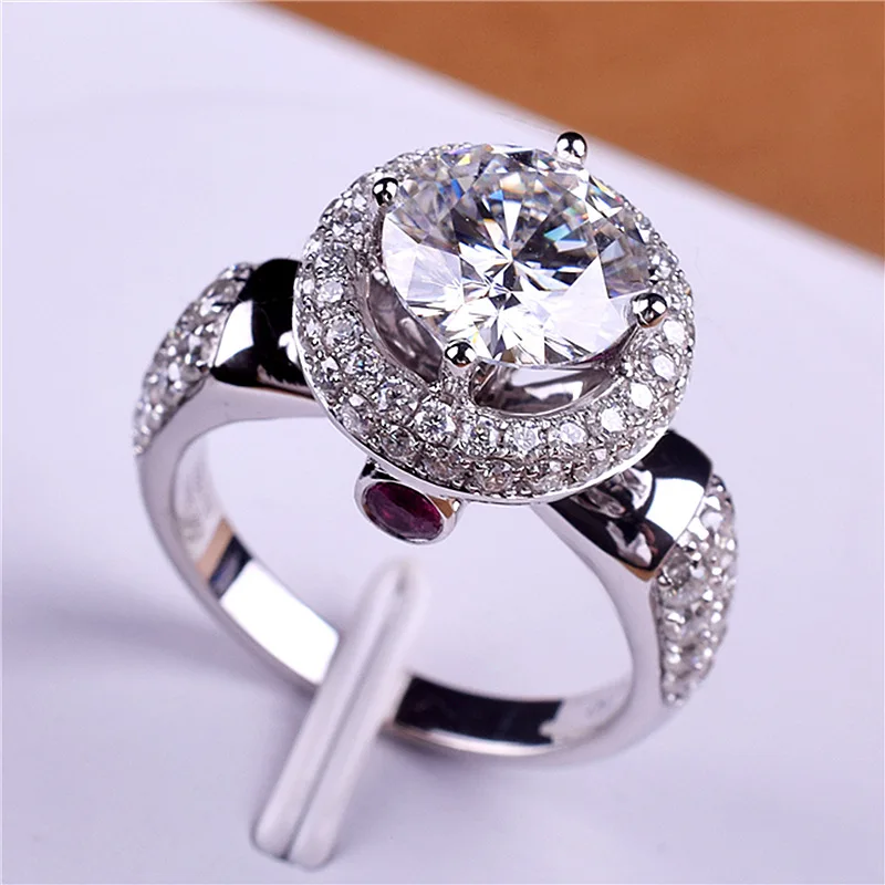 Classic Round Cut 2.0CT Zircon Ring for Men Women Wedding Silver Color Ring Engagement Ring Promise Ring Anniversary Jewelry
Classic Round Cut 2.0CT Zircon Ring for Men Women Wedding Silver Color Ring Engagement Ring Promise Ring Anniversary Jewelry