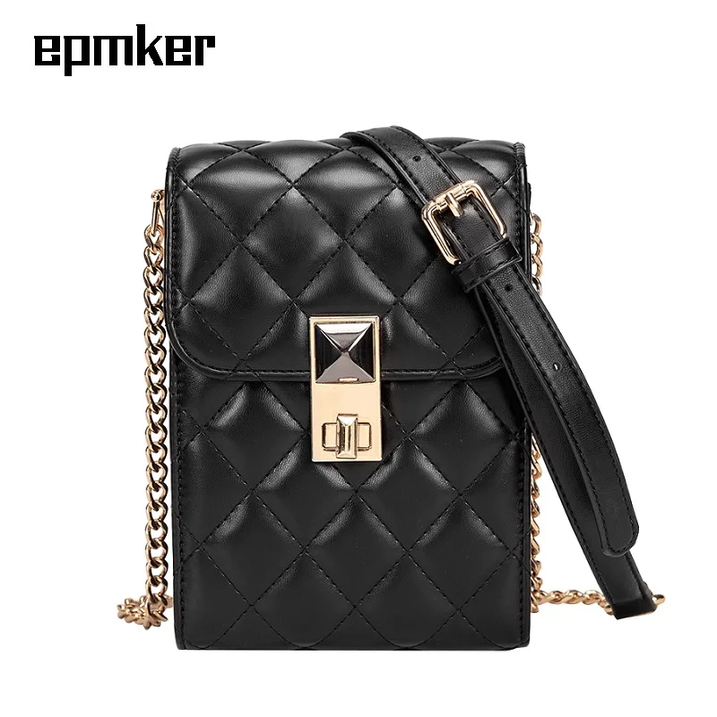 EPMKER 2021 Phone Bags Diamond Lattice Shoulder Bags Chains Crossbody Bags for Women Fashionable Purses and Handbags Brand Bags
EPMKER 2021 Phone Bags Diamond Lattice Shoulder Bags Chains Crossbody Bags for Women Fashionable Purses and Handbags Brand Bags