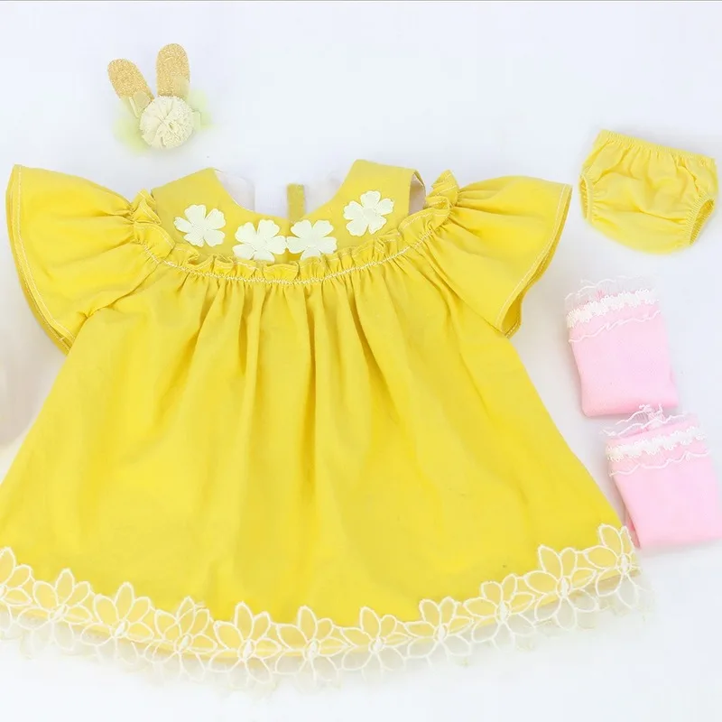48cm Rebirth Simulation Doll Clothes Hairpin Princess Dress Simulation Doll Skin-friendly Soft and Comfortable Cotton Clothes
48cm Rebirth Simulation Doll Clothes Hairpin Princess Dress Simulation Doll Skin-friendly Soft and Comfortable Cotton Clothes