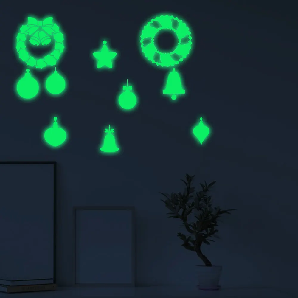 3299 Luminous Carved Christmas Fawn Snowman Snowman Pine Tree Wall Sticker Fluorescent Sticker Foreign Trade Hot Sale
3299 Luminous Carved Christmas Fawn Snowman Snowman Pine Tree Wall Sticker Fluorescent Sticker Foreign Trade Hot Sale