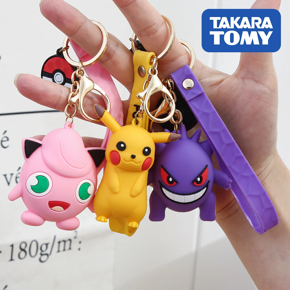 Anime Pokemon Pikachu Figure Keychain Cute Eevee Pocket Monsters PVC Keyring Pendants Accessories Women Backpack Key Chains Gift
Anime Pokemon Pikachu Figure Keychain Cute Eevee Pocket Monsters PVC Keyring Pendants Accessories Women Backpack Key Chains Gift