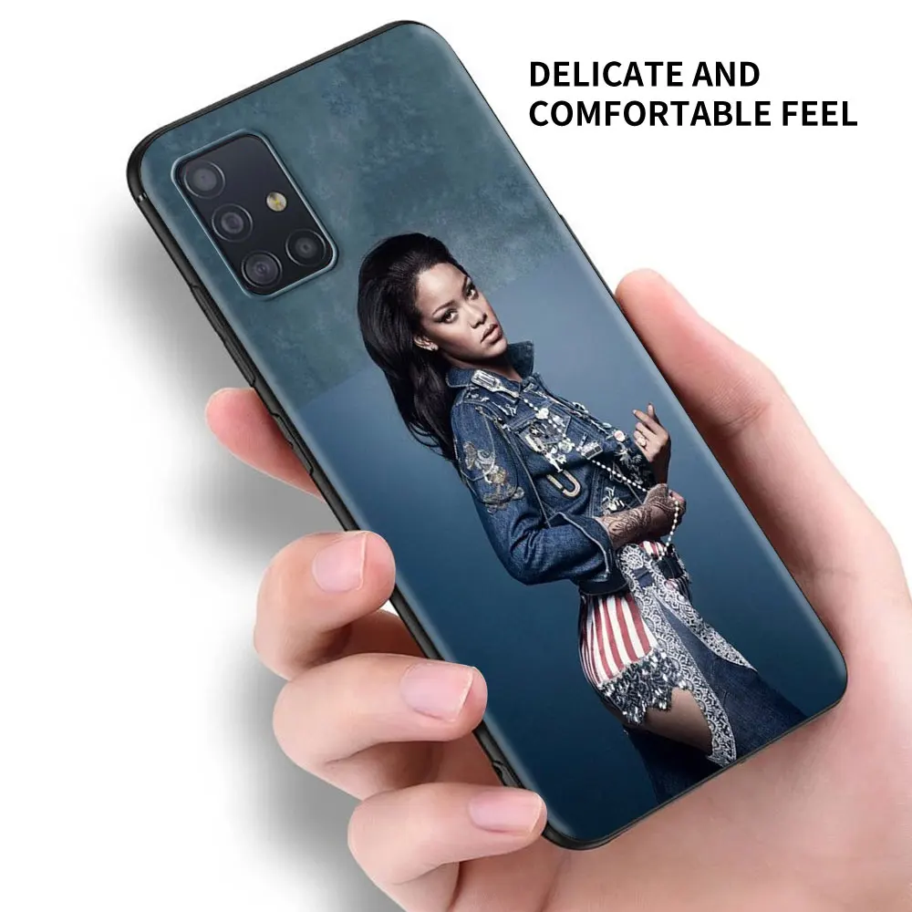 Singer Rihannas Cell Phone Case for Samsung Galaxy A50 A10 A70 A20e A30 A40 A20s A10s A10e A80 A90 A51 5G TPU Cover Coque
Singer Rihannas Cell Phone Case for Samsung Galaxy A50 A10 A70 A20e A30 A40 A20s A10s A10e A80 A90 A51 5G TPU Cover Coque