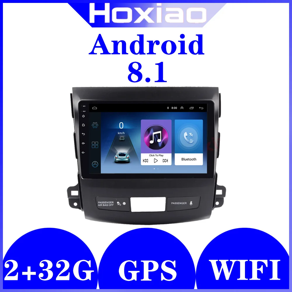 2 Din android радио для Mitsubishi Outlander 2006 2014 / Peugeot 4007 1G/2G RAM GPS BT Навигация Авто DVD