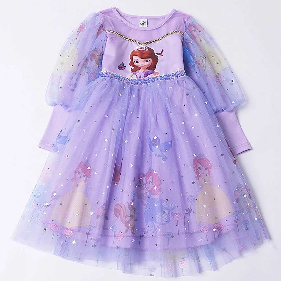 Disney Sofia the First Princcess Kids Toddler Girls Elsa Anna Dress Children Costume Dress Clothes For 2-8 Years Kids
Disney Sofia the First Princcess Kids Toddler Girls Elsa Anna Dress Children Costume Dress Clothes For 2-8 Years Kids