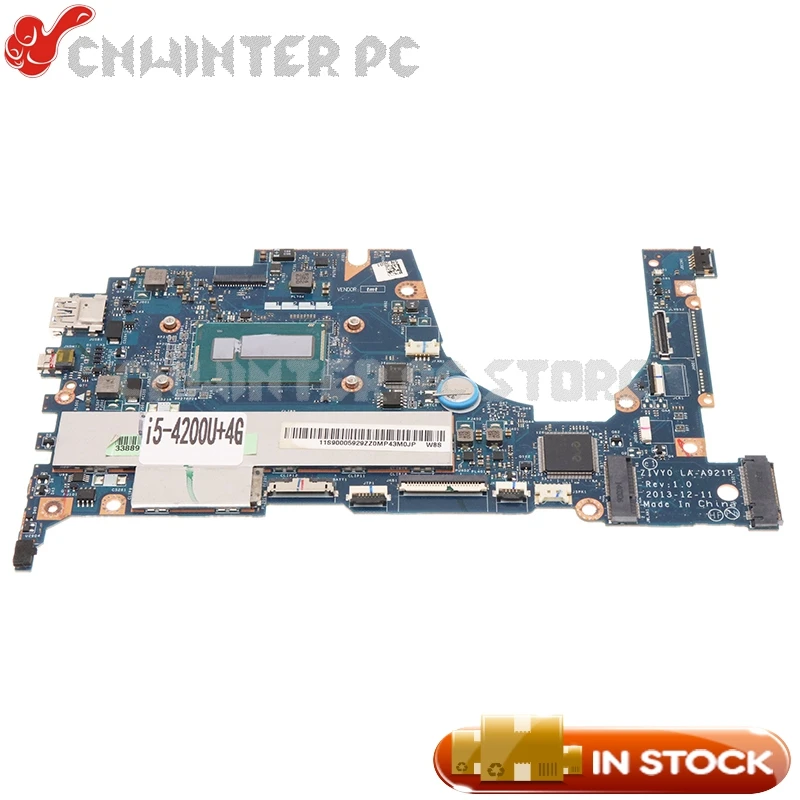 NOKOTION ZIVY0 LA-A921P основная плата для Lenovo Yoga 2 13 Материнская плата ноутбука 13,3 дюймов I5-4200U 1,6 ГГц процессор 4 Гб оперативной памяти
NOKOTION ZIVY0 LA-A921P основная плата для Lenovo Yoga 2 13 Материнская плата ноутбука 13,3 дюймов I5-4200U 1,6 ГГц процессор 4 Гб оперативной памяти