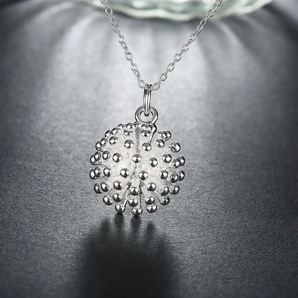 925 sterling Silver Jewelry set fine Fireworks Pendant necklace bracelet for women Fashion Party wedding Holiday gifts
925 sterling Silver Jewelry set fine Fireworks Pendant necklace bracelet for women Fashion Party wedding Holiday gifts