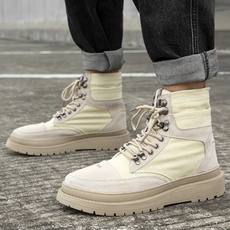 Mens Boots Casual Hightop Sneakers High Top Shoes Hot Casual For Men Mens Sneaker Shoe Man Boots Men's Flat Ocio 2020
Mens Boots Casual Hightop Sneakers High Top Shoes Hot Casual For Men Mens Sneaker Shoe Man Boots Men's Flat Ocio 2020
