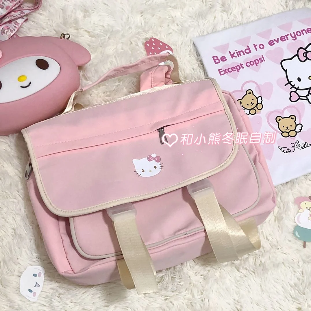 Kawaii Anime Cartoon Mymelody Kuromi Cinnamorol Japanese Cute Girl Jk Bag Large Capacity Student School Bag Girls Backpack Gifts
Kawaii Anime Cartoon Mymelody Kuromi Cinnamorol Japanese Cute Girl Jk Bag Large Capacity Student School Bag Girls Backpack Gifts