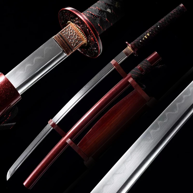 Japanese Katanas Fully Handmade T10 Steel&Clay Tempered Blade Razor Sharp Real Swords Full Tang Swords Alloy Tsuba Home Decor
Japanese Katanas Fully Handmade T10 Steel&Clay Tempered Blade Razor Sharp Real Swords Full Tang Swords Alloy Tsuba Home Decor
