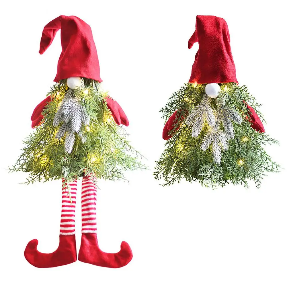 Christmas Gnome Decorations Mini Christmas Tree With Lights Novelty Plush Gnome With Long Legs Lighted Christmas Tree Gnome
Christmas Gnome Decorations Mini Christmas Tree With Lights Novelty Plush Gnome With Long Legs Lighted Christmas Tree Gnome