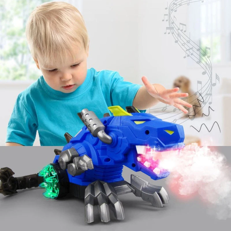 Simulated Battery Operated Crawling Sound Mechanical Spray Animals Figures Toys Creative Music Dinosaur Model Children Toy Gifts
Simulated Battery Operated Crawling Sound Mechanical Spray Animals Figures Toys Creative Music Dinosaur Model Children Toy Gifts