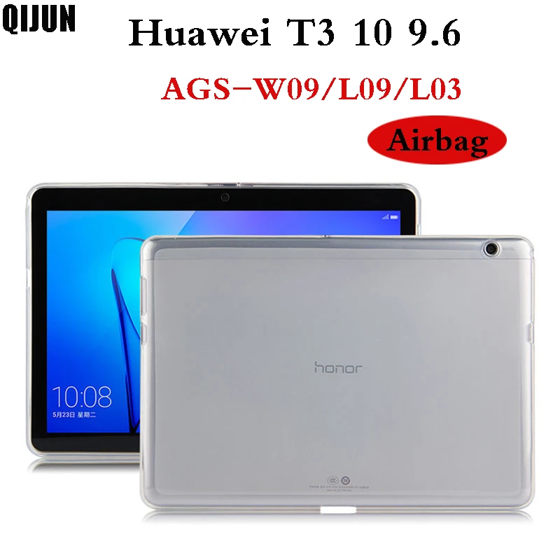 Anti-Knock Transparent Case For Huawei MediaPad T3 10 9.6 inch Soft TPU Protective Back Cover For Huawei AGS-W09/L09/L03 9.6''
Anti-Knock Transparent Case For Huawei MediaPad T3 10 9.6 inch Soft TPU Protective Back Cover For Huawei AGS-W09/L09/L03 9.6''