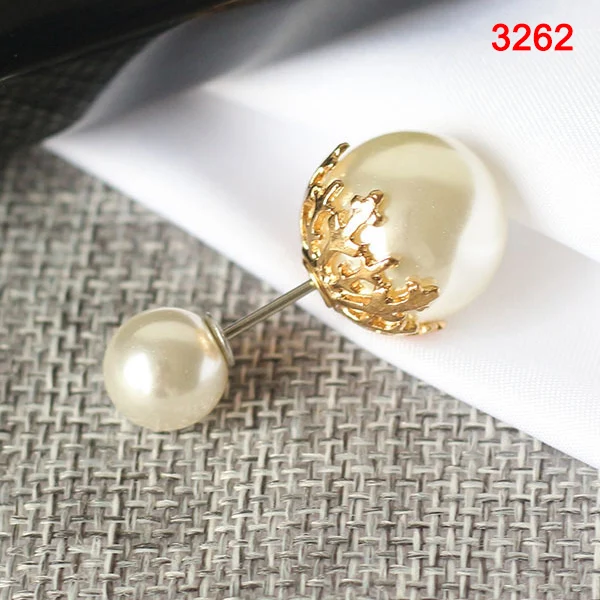 Simple and Versatile Double-headed Pearl Pin for Shirt Sweater Ladies BMF88 | Украшения и аксессуары