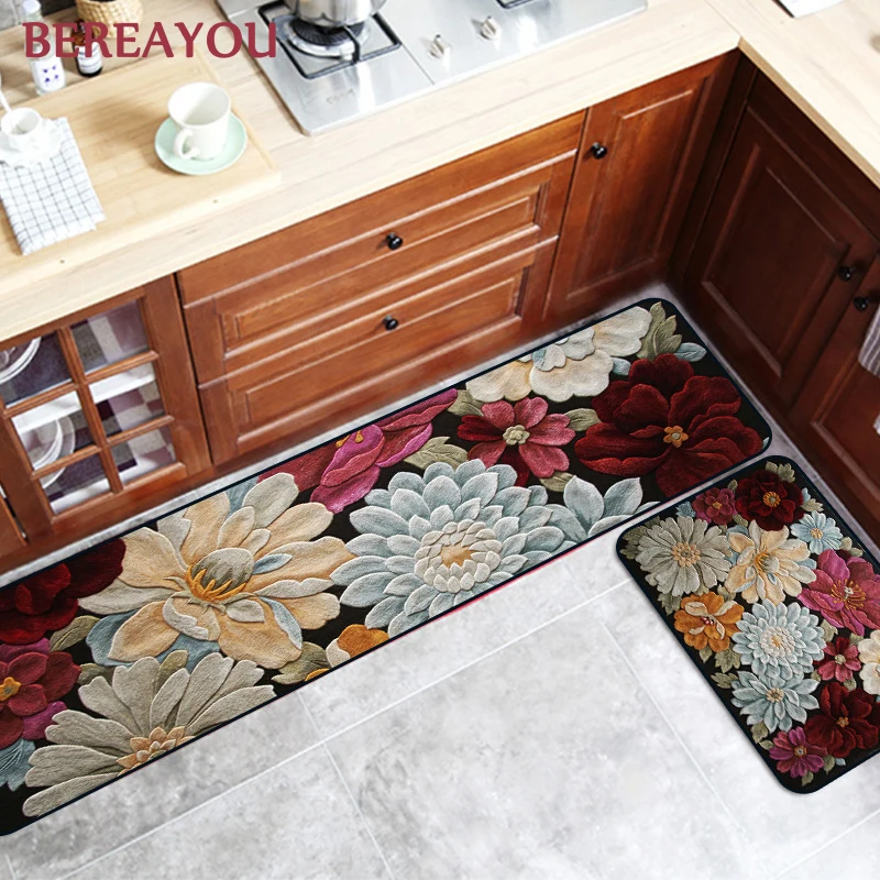 Modern 3D Rugs Kitchen Carpet Living room Balcony Floor Mat Door Runner Flower Vintage Rug Girls Bedroom Corridor tapis salon
Modern 3D Rugs Kitchen Carpet Living room Balcony Floor Mat Door Runner Flower Vintage Rug Girls Bedroom Corridor tapis salon
