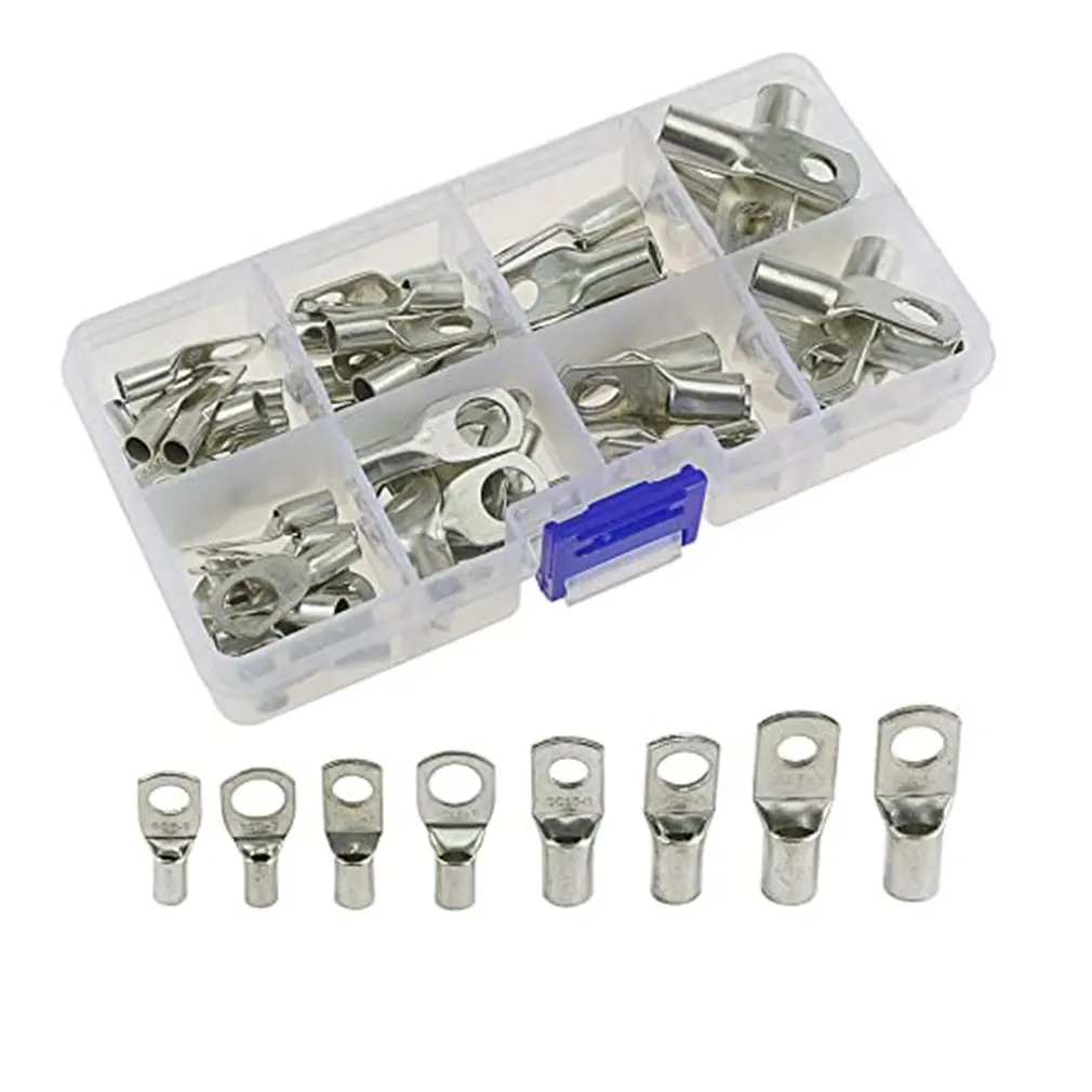 60 штук прочного луженого медного болта, обжимное кольцо, клемма аккумулятора Подходит для кораблей и автомобилей
60 штук прочного луженого медного болта, обжимное кольцо, клемма аккумулятора Подходит для кораблей и автомобилей