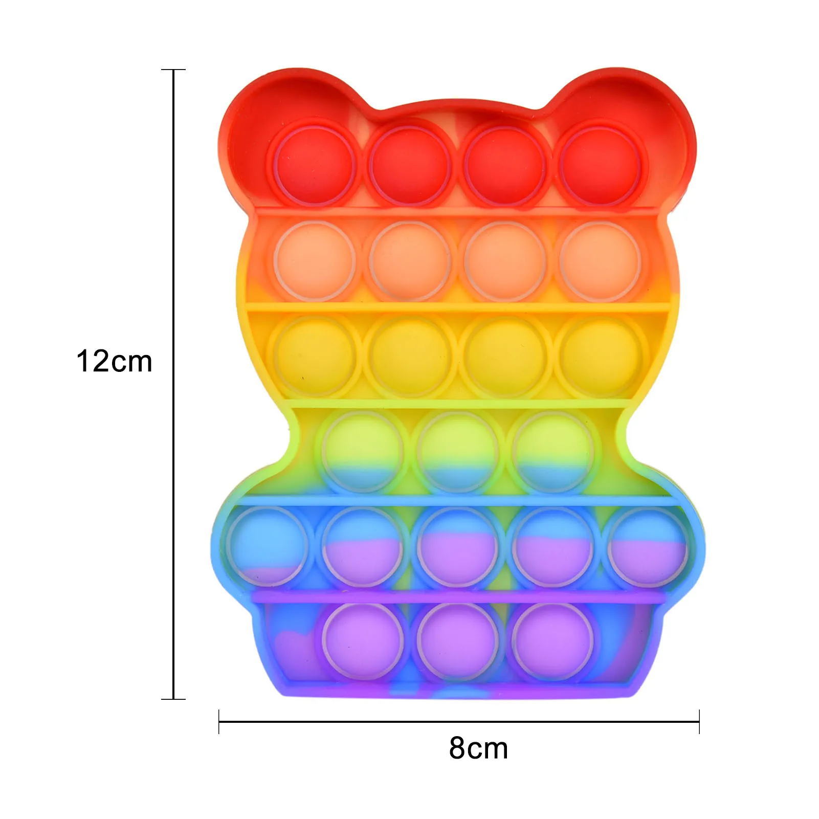 Fitget Toys PopIt Game For Adult Kid Push Bubble Fidget Sensory Toy Autism Special Needs Stress Reliever Popoit Figet Speelgoed
Fitget Toys PopIt Game For Adult Kid Push Bubble Fidget Sensory Toy Autism Special Needs Stress Reliever Popoit Figet Speelgoed