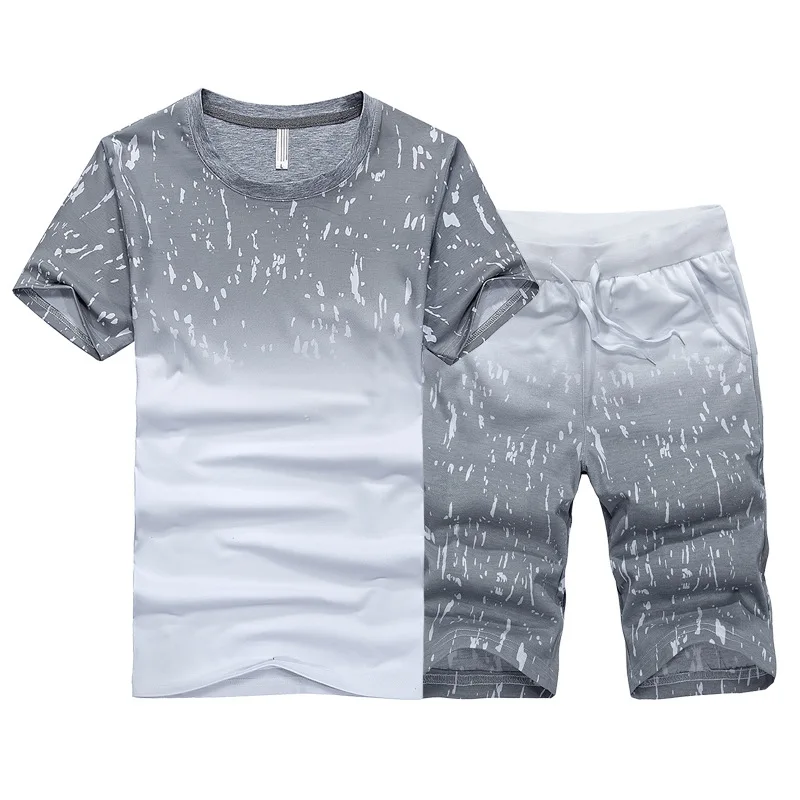 2021 New Summer Sport Suits Men's Short Sleeve Tracksuit Breathable Sweat Suits Male Sportswear 2 Piece Set Men Shorts + T shirt
2021 New Summer Sport Suits Men's Short Sleeve Tracksuit Breathable Sweat Suits Male Sportswear 2 Piece Set Men Shorts + T shirt