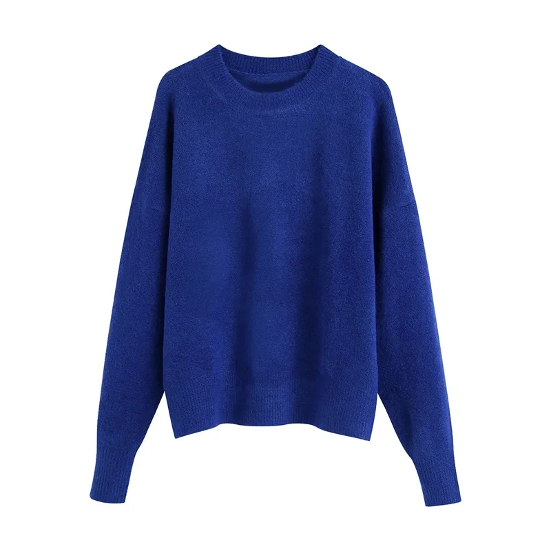 MESTTRAF Women 2021 Fashion Solid Color Oversized Soft Touch Knitted Sweater Vintage Round Neck Long Sleeve Pullovers Streetwear
MESTTRAF Women 2021 Fashion Solid Color Oversized Soft Touch Knitted Sweater Vintage Round Neck Long Sleeve Pullovers Streetwear