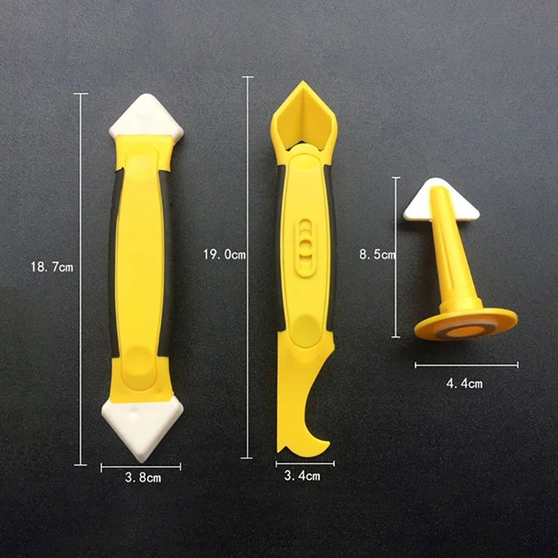 3pcs Caulk Away Mini Handmade Tools Floor Scraper Angle Cleaner Glass Tile Spatula Glue Remove Shovel Scraper
3pcs Caulk Away Mini Handmade Tools Floor Scraper Angle Cleaner Glass Tile Spatula Glue Remove Shovel Scraper