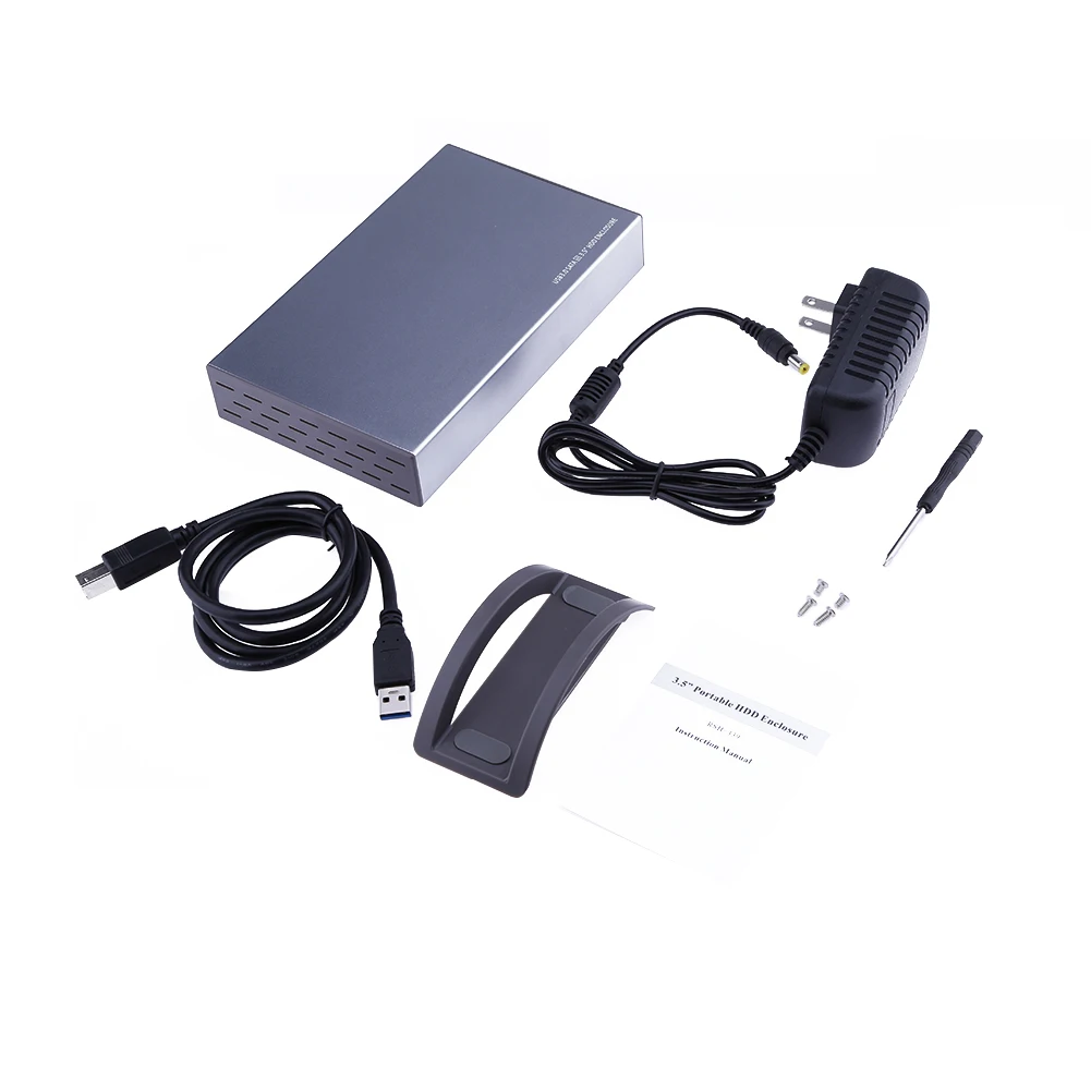 USB 3.0 to SATA External Hard Disk Drive Enclosure Case 3.5 Inch Serial SATA SSD HDD Case Hard Disk Adapter for PC Laptop 
USB 3.0 to SATA External Hard Disk Drive Enclosure Case 3.5 Inch Serial SATA SSD HDD Case Hard Disk Adapter for PC Laptop