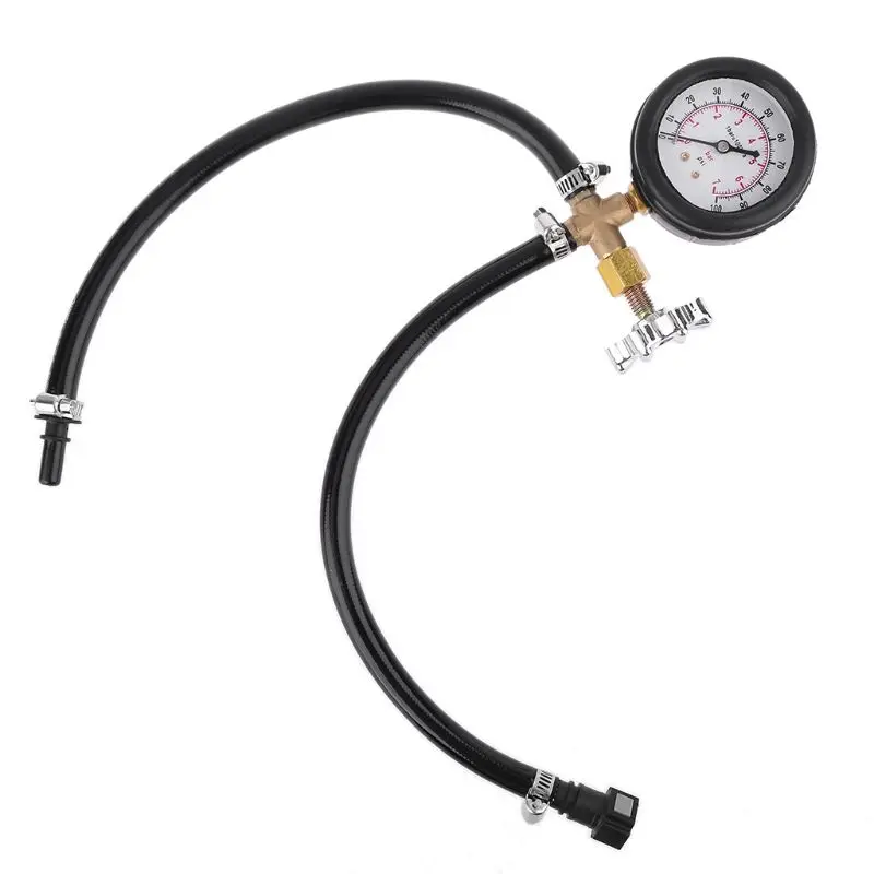 Quick Connected Fuel Injection Pump Pressure Tester Gauge with Valve 0-100PSI 0-7BAR for Vehicle Car Truck
Quick Connected Fuel Injection Pump Pressure Tester Gauge with Valve 0-100PSI 0-7BAR for Vehicle Car Truck