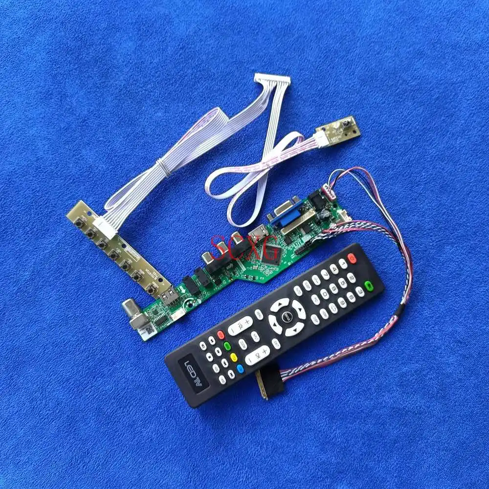 LVDS 40-Pin For B140XW01/B140XW02/B140XW03 Analog signal VGA USB AV HDMI-compatible LED LCD 1366*768 DIY Kit Display drive board
LVDS 40-Pin For B140XW01/B140XW02/B140XW03 Analog signal VGA USB AV HDMI-compatible LED LCD 1366*768 DIY Kit Display drive board